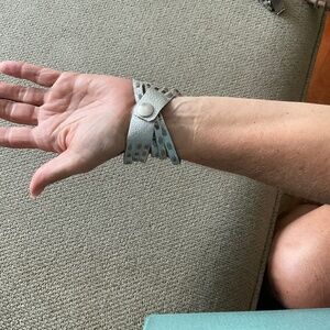 Leather bracelet